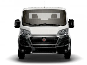 fiat ducato 3540 l4 platform cab 2021 3D Model