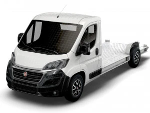 fiat ducato 3540 l4 platform cab 2021 3D Model