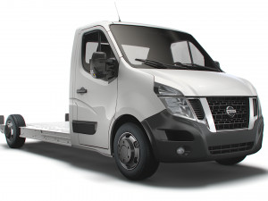 nissan nv400 fwd ll35 l3h1 platform cab 2014 3D 모델