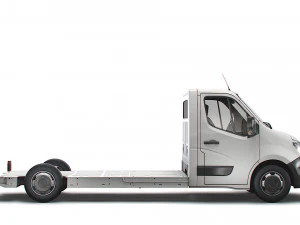 nissan nv400 fwd ll35 l3h1 platform cab 2014 3D Model