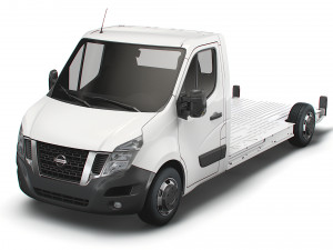 nissan nv400 fwd ll35 l3h1 platform cab 2014 3D Model