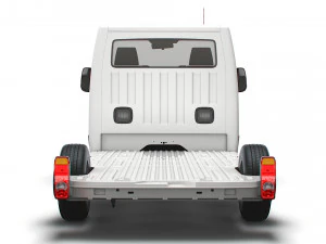 nissan nv400 fwd ll35 l3h1 platform cab 2014 3D Model