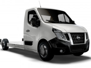 nissan nv400 fwd ll35 l3h1 platform cab 2014 3D Model
