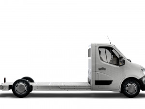 nissan nv400 fwd ll35 l3h1 platform cab 2014 3D Model