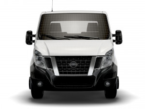 nissan nv400 fwd ll35 l3h1 platform cab 2014 3D Model