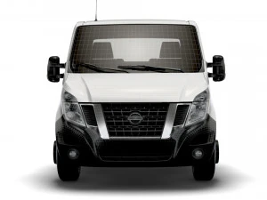 nissan nv400 fwd ll35 l3h1 platform cab 2014 3D Model