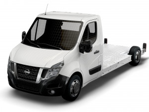 nissan nv400 fwd ll35 l3h1 platform cab 2014 3D Model