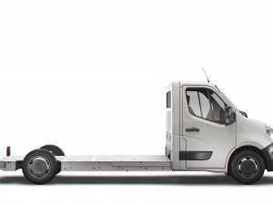 nissan nv400 fwd ll35 l3h1 platform cab 2021 Modelo 3D