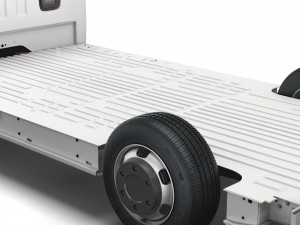 nissan nv400 fwd ll35 l3h1 platform cab 2021 Modelo 3D
