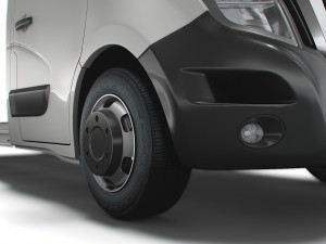 nissan nv400 fwd ll35 l3h1 platform cab 2021 Modelo 3D