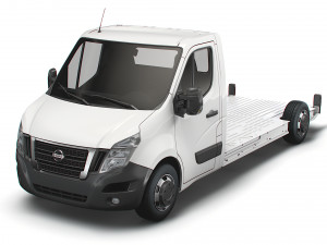 nissan nv400 fwd ll35 l3h1 platform cab 2021 Modelo 3D