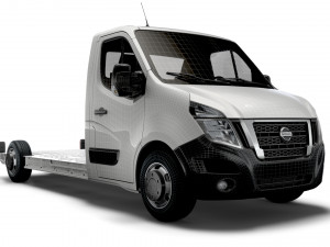 nissan nv400 fwd ll35 l3h1 platform cab 2021 Modelo 3D