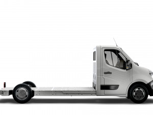 nissan nv400 fwd ll35 l3h1 platform cab 2021 Modelo 3D