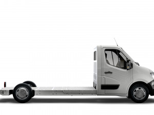 nissan nv400 fwd ll35 l3h1 platform cab 2021 Modelo 3D