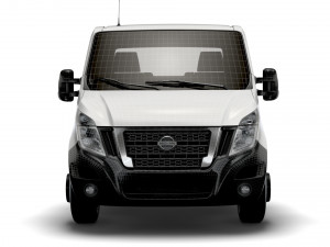 nissan nv400 fwd ll35 l3h1 platform cab 2021 Modelo 3D