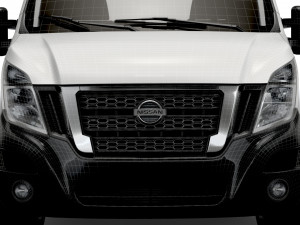 nissan nv400 fwd ll35 l3h1 platform cab 2021 Modelo 3D