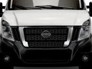 nissan nv400 fwd ll35 l3h1 platform cab 2021 3D Model