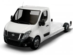 nissan nv400 fwd ll35 l3h1 platform cab 2021 3D Model