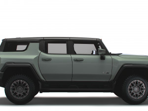 hummer ev gmc suv edition 1 2024 Model 3D