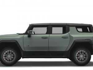 hummer ev gmc suv edition 1 2024 Model 3D