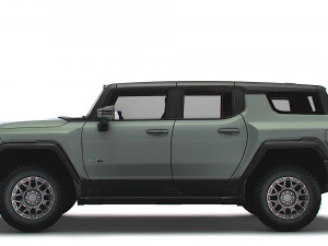 hummer ev gmc suv edition 1 2024 3D Model