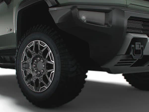 hummer ev gmc suv edition 1 2024 3D Model