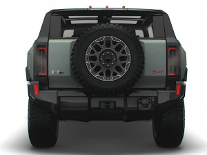 hummer ev gmc suv edition 1 2024 3D Model