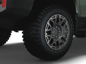 hummer ev gmc suv edition 1 2024 3D Model