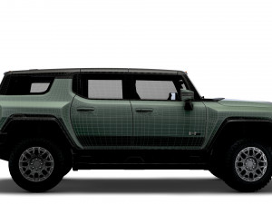 hummer ev gmc suv edition 1 2024 Model 3D