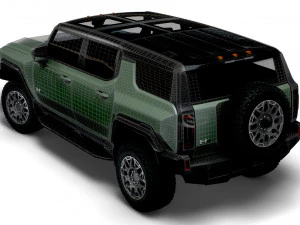 hummer ev gmc suv edition 1 2024 3D Model