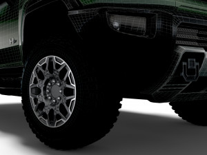 hummer ev gmc suv edition 1 2024 Model 3D