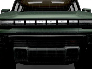 hummer ev gmc suv edition 1 2024 3D Model