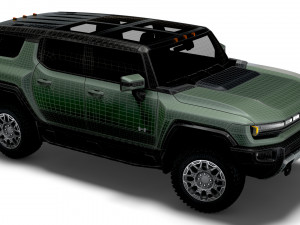 hummer ev gmc suv edition 1 2024 Model 3D