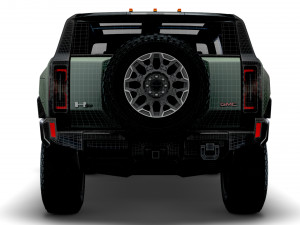 hummer ev gmc suv edition 1 2024 Model 3D