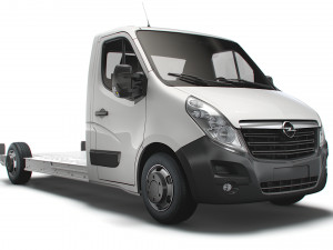 opel movano fwd ll35 l3h1 platform cab 2014 3D 모델