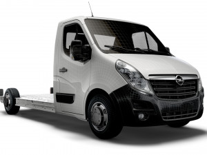 opel movano fwd ll35 l3h1 platform cab 2014 3D मॉडल