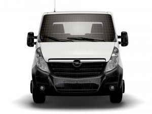 opel movano fwd ll35 l3h1 platform cab 2014 3D मॉडल