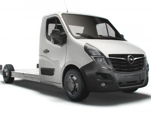 opel movano fwd ll35 l3h1 plataforma cabine 2021 Modelo 3D