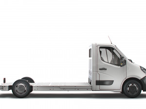 opel movano fwd ll35 l3h1 platform cab 2021 3D Model