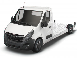 opel movano fwd ll35 l3h1 platform cab 2021 3D Model