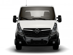 opel movano fwd ll35 l3h1 platform cab 2021 3D Model