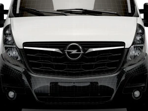 opel movano fwd ll35 l3h1 plataforma cabine 2021 Modelo 3D