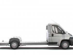 peugeot boxer 3540 l4 platform cab 2014 3D-Modell