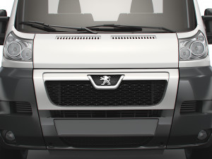 peugeot boxer 3540 l4 platform cab 2014 3D-Modell