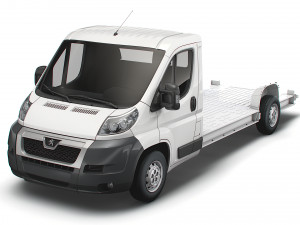 peugeot boxer 3540 l4 platform cab 2014 3D-Modell