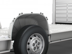 peugeot boxer 3540 l4 platform cab 2014 3D-Modell