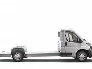 peugeot boxer 3540 l4 platform cab 2020 Modèle 3D