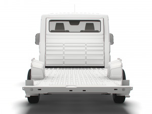 peugeot boxer 3540 l4 platform cab 2020 Modèle 3D