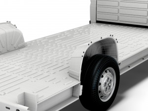 peugeot boxer 3540 l4 platform cab 2020 Modèle 3D