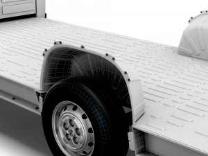 peugeot boxer 3540 l4 platform cab 2020 Modèle 3D